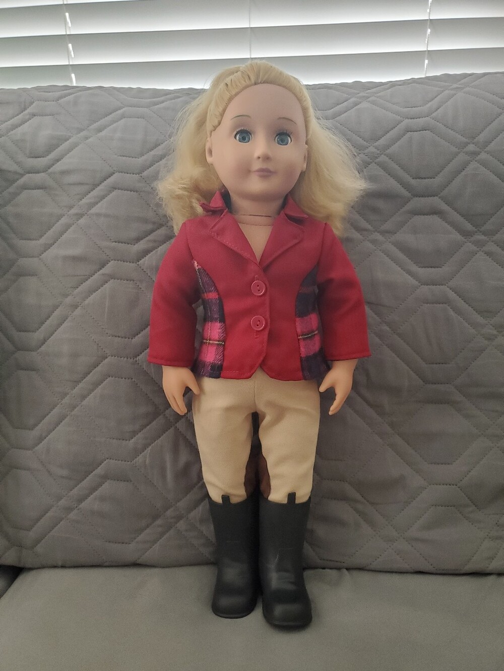 Our Generation Lily Anna Doll Riding Outfit Posable Doll 18"
